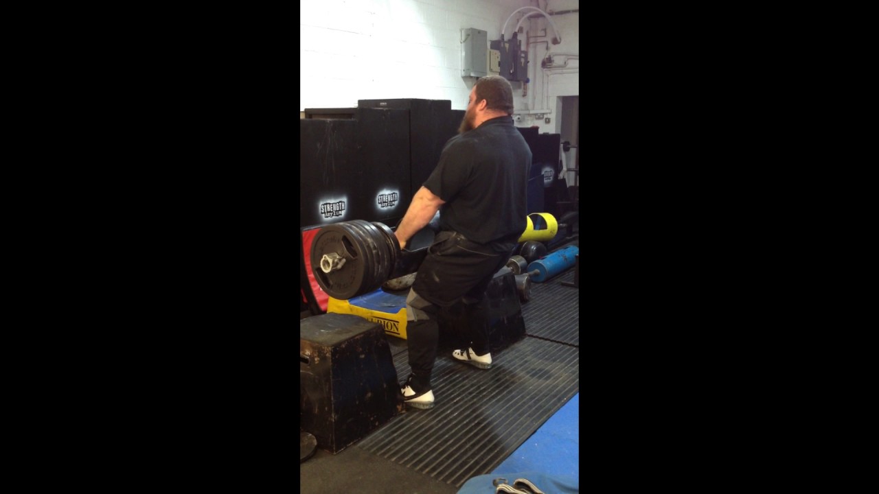 Eddie Hall 206.5kg Log Press at Strength Asylum