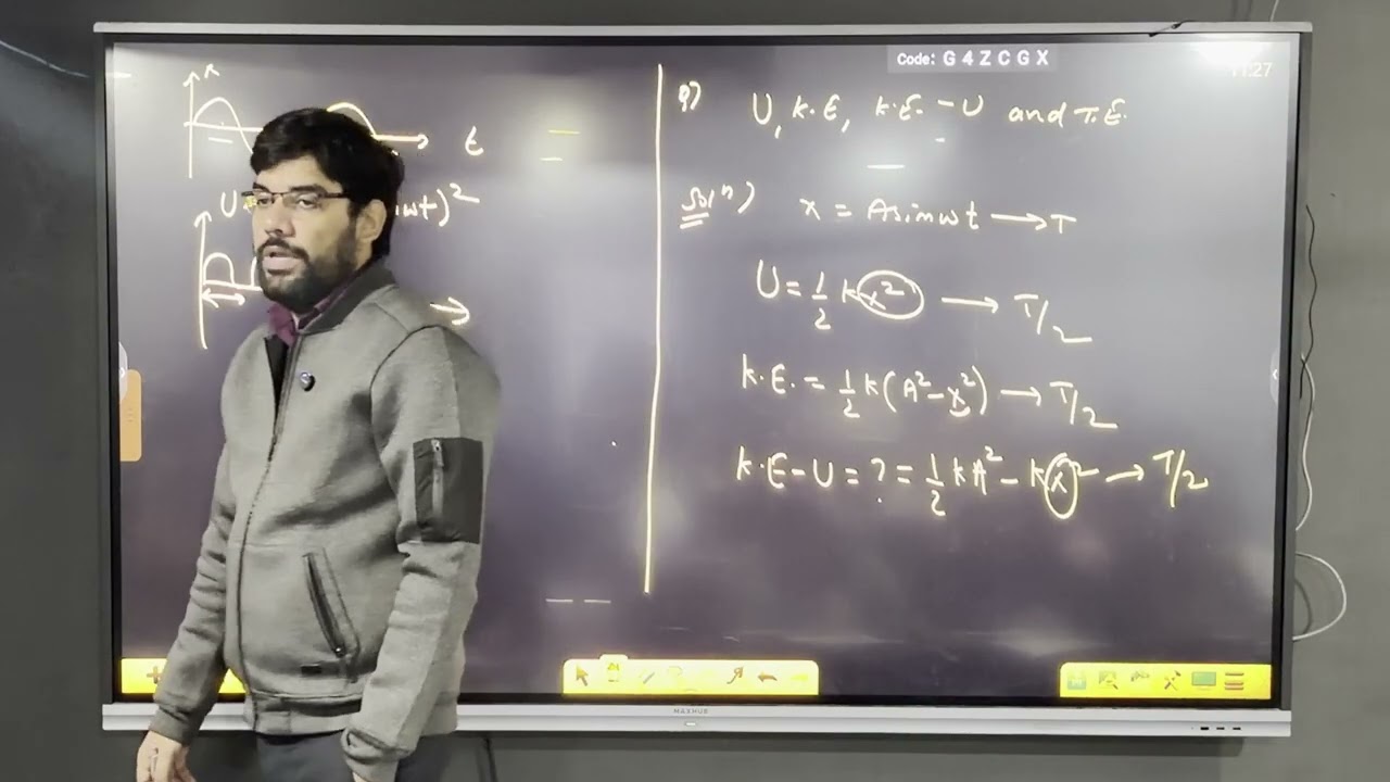 Oscillations Lecture 3 || Time period Calculations