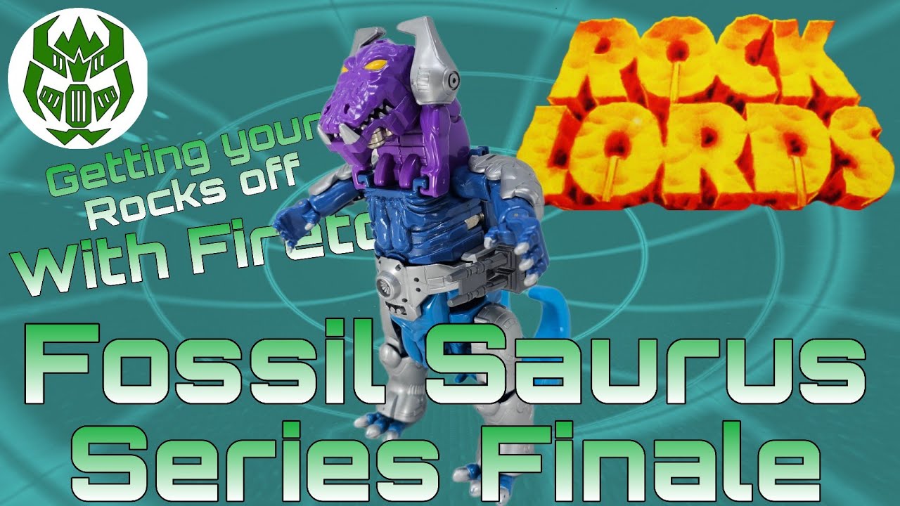Getting your Rocks off with Firetox: Series Finale: Fossil Saurus #rocklords #fossilsaurus #combiner