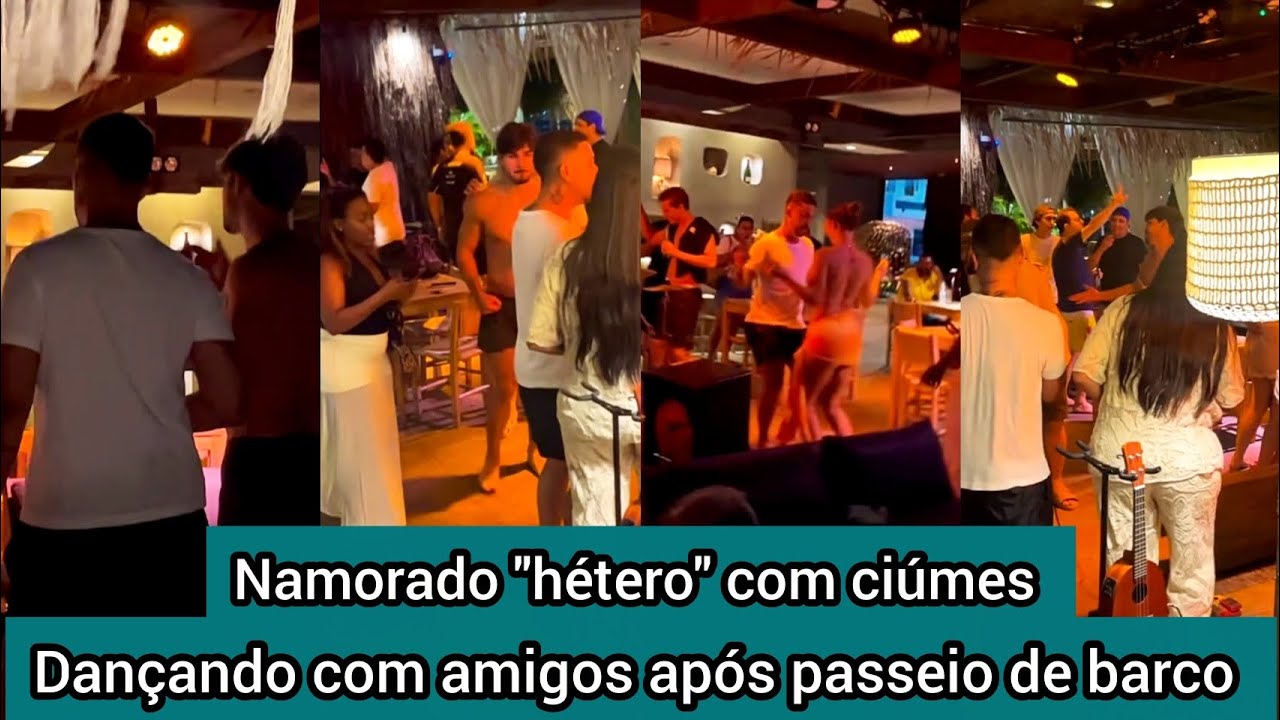 Carlinhos Maia curte festa ontem após passeio de barco e namorado 
