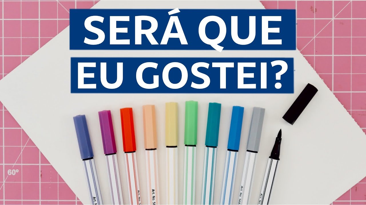 REVIEW BRUSH PEN 68 STABILO | Marina Viabone