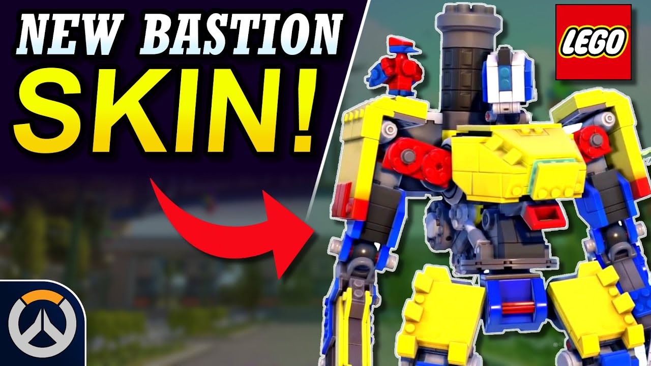 Overwatch NEW Legendary Skin! - Bastion Brick Challenge LEGO Event!