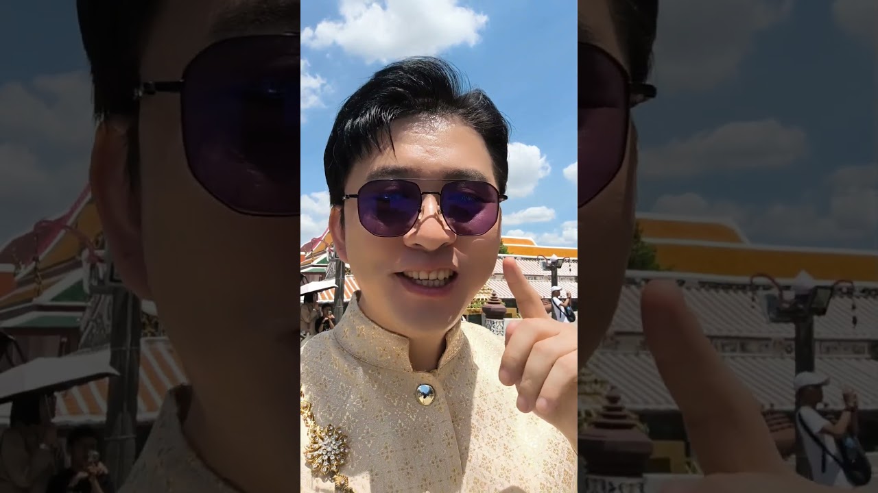 Thai costume at Wat Arun郑王庙泰服体验，仿佛一秒穿越古代 #泰服 #Bangkok #郑王庙 #Thailandl