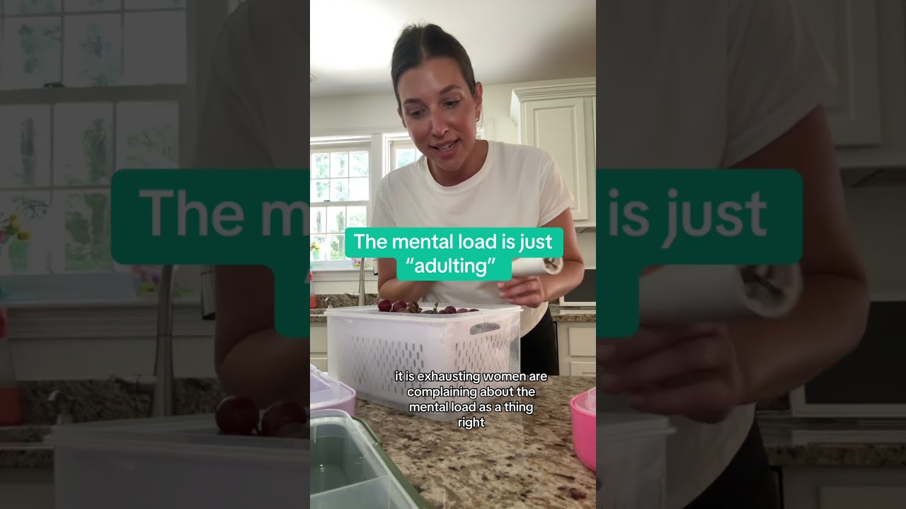 The mental load is not something women have just made up
