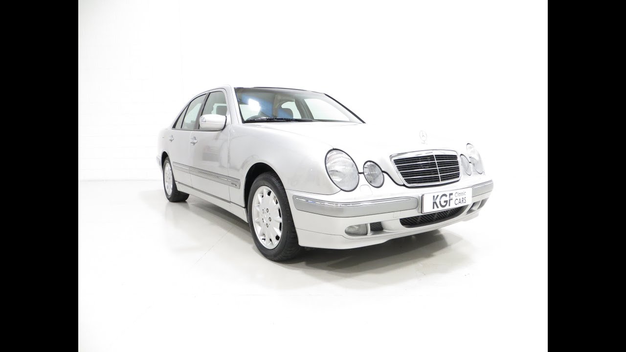 A Sublime Mercedes-Benz E240 Elegance with Just 44,074 Miles and One Owner - SOLD!