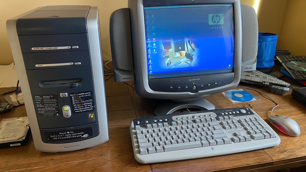 HP Pavilion 735n Software Demo