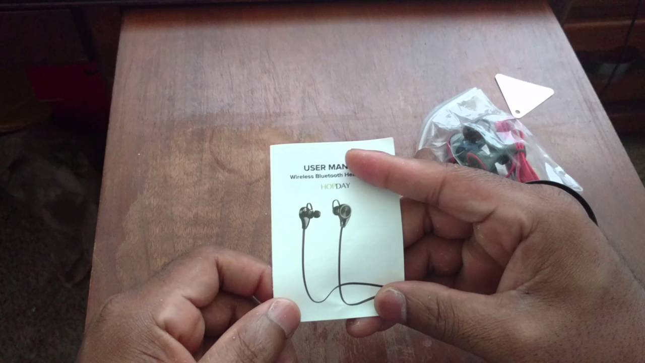 HOPDAY Bluetooth Headphones Unboxing