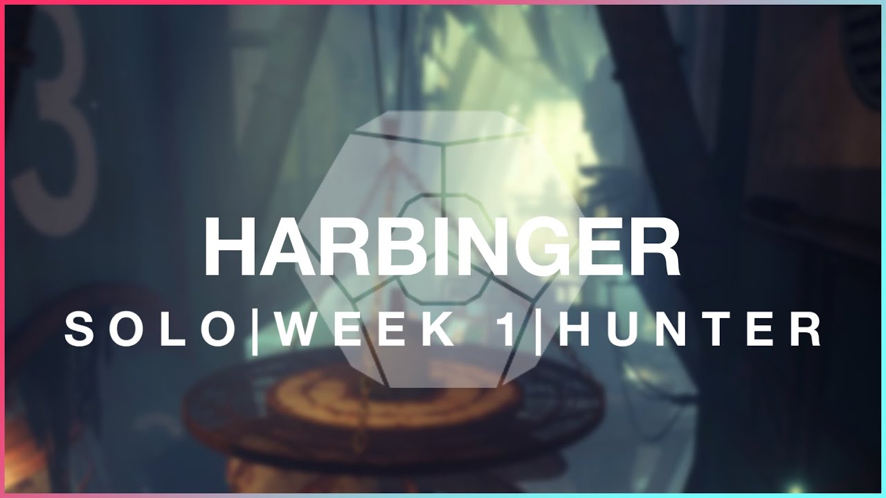 Solo Flawless HARBINGER Secret Mission | Week 1 | Hunter | Destiny 2: Season of the Splicer