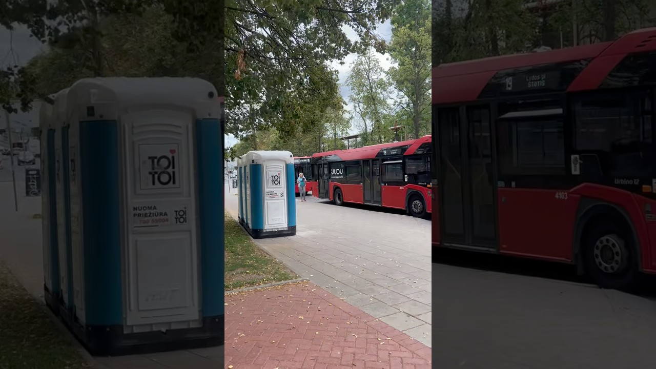 Vilniaus transportas. Only in Vilnius: Neadekvati autobuso vairuotoja fotografuoja mane