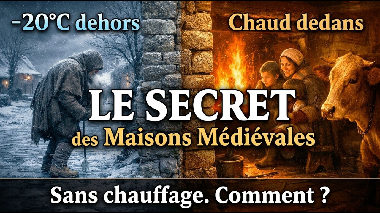 Leurs Maisons Étaient PLUS CHAUDES Sans Chauffage — Le Secret que l'Histoire a Oublié