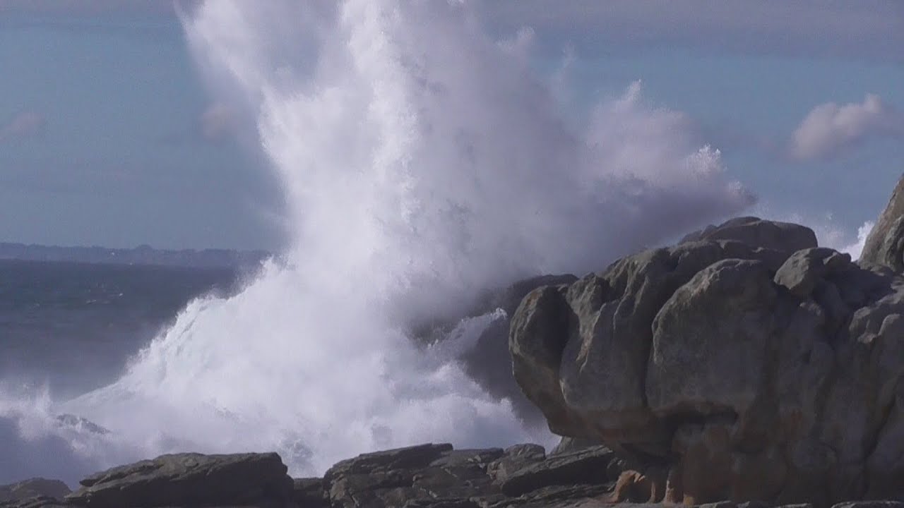Quiberon Morbihan, Tryo, Surfing La Barbe, Côte Sauvage, Bretagne, France