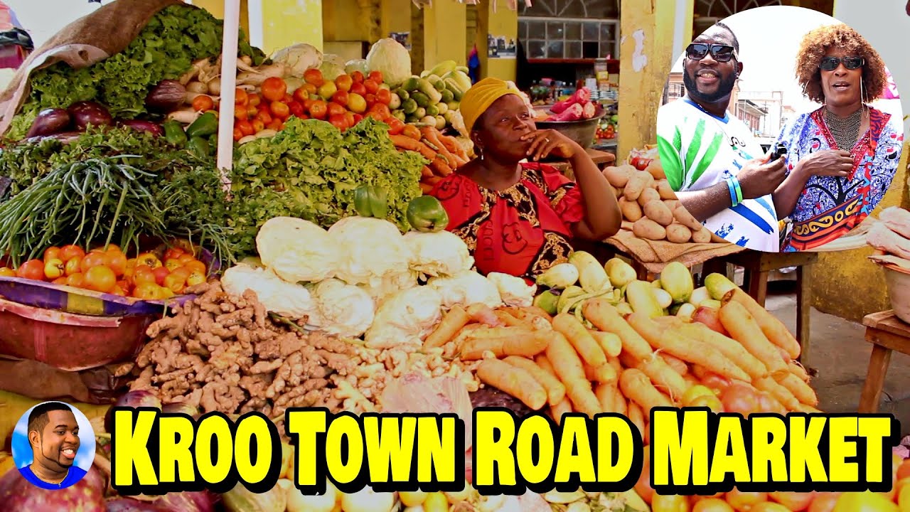 KROO TOWN ROAD MARKET And Cooking With International Chef Of Renata's Afrofusion Cuisine