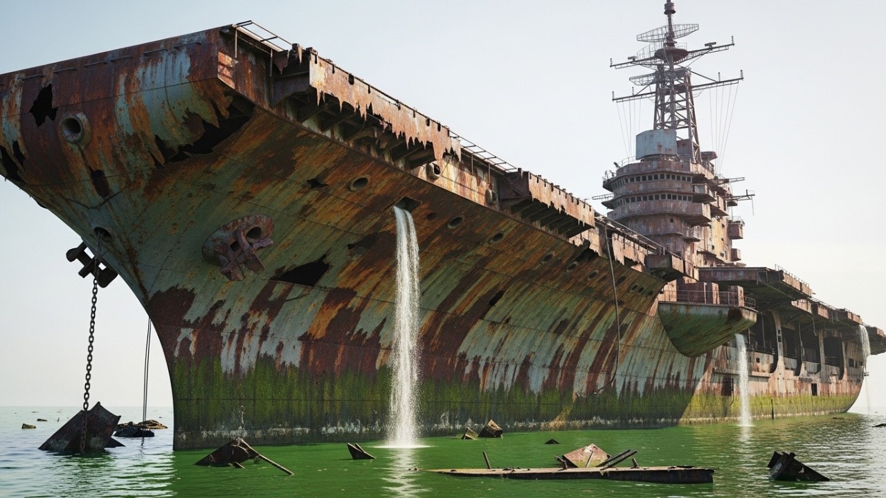 We Restored the Old USS Gerald R. Ford Aircraft Carrier — Then Auctioned It for $13 Billion