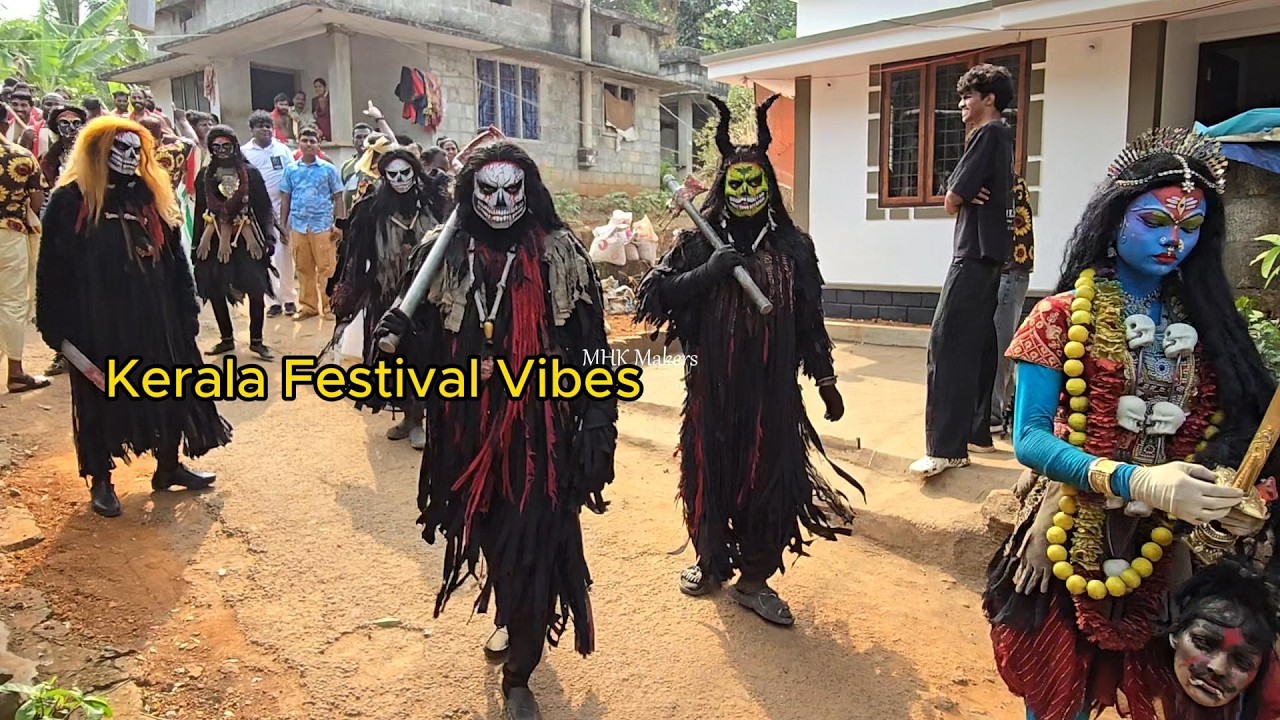 ആദ്യമായാണ് ഇങ്ങനൊരു കലാരൂപംകാണുന്നത് | പുതുശ്ശേരി അയ്യംകുളങ്ങരപൂരം  Puthusseri Ayyamkulangara Pooram