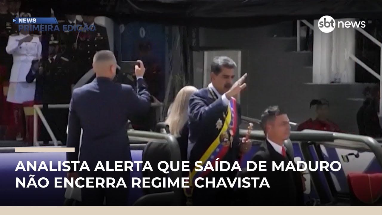 Analista alerta que sa&iacute;da de Maduro n&atilde;o encerra regime chavista na Venezuela | #NewsPrimeiraEdi&ccedil;&atilde;o