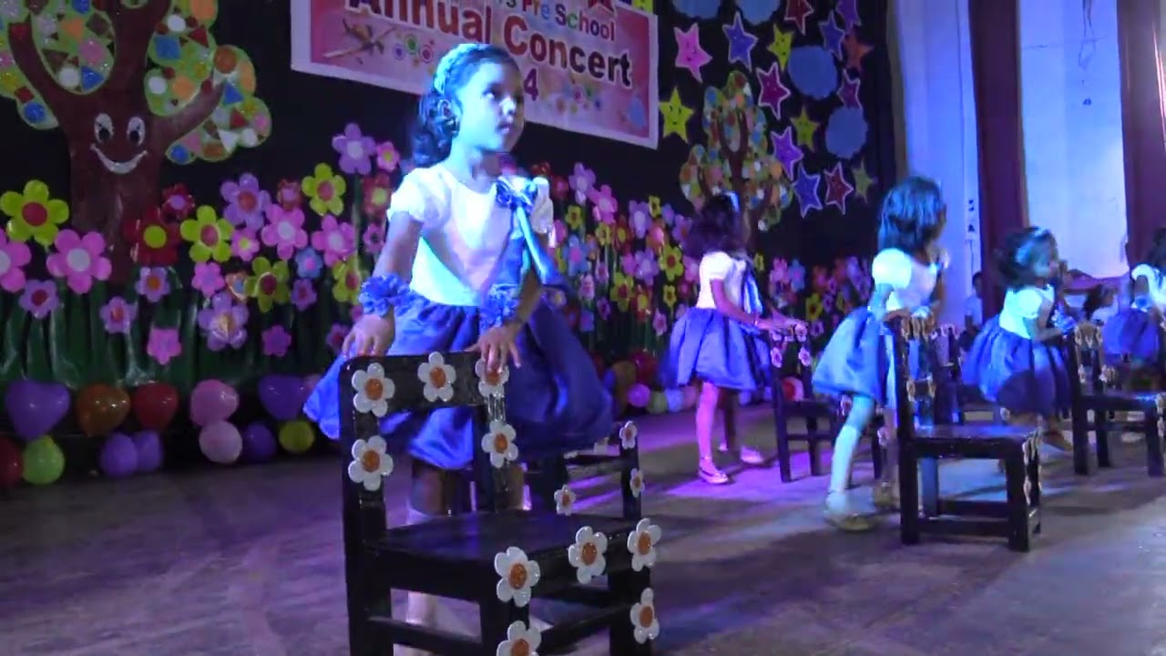 CHAIR DANCE | ANNUAL CONCERT 2024 | LITTLE FLOWERS PRE SCHOOL