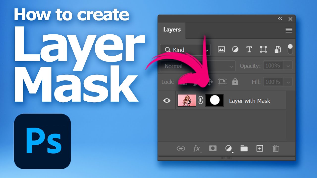 Как создать маску слоя в Photoshop