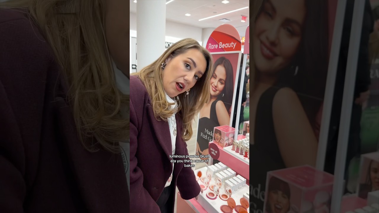 WAIT, RARE BEAUTY IS IN ULTA NOW?! 😳 #selenagomez #beautybrand #makeup