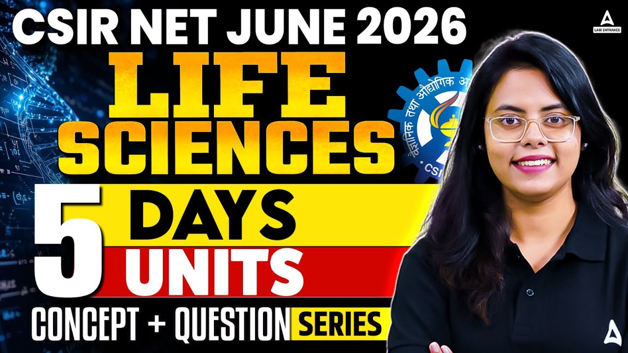 CSIR NET JUNE 2026 | CSIR NET LIFE SCIENCE CLASS | CONCEPT + QUESTION | By Aashita Mam