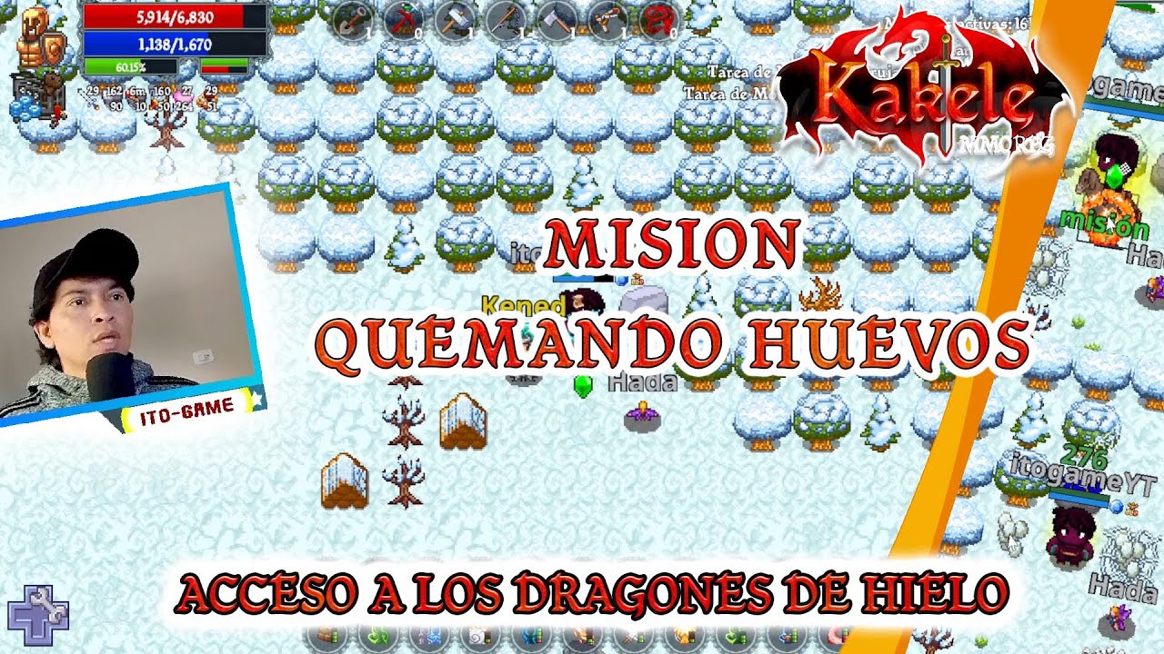 QUEMANDO HUEVOS | ACCESO A DRAGONES DE HIELO | KAKELE ONLINE