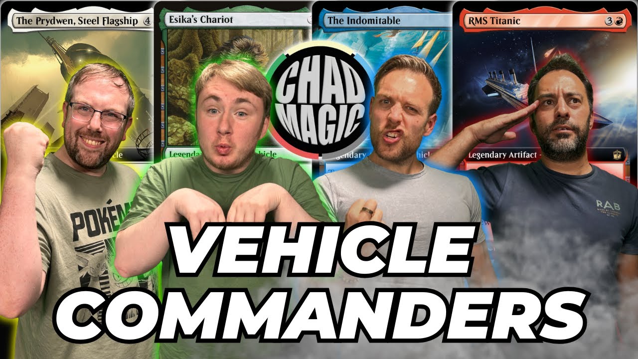 Which is the best Vehicle Commander? | Titanic v Esika's Chariot v Prydwen v Indomitable