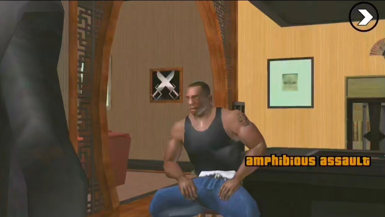 GTA San Andreas - GamePlay - Mission #43 - Amphibious Assault -  In Android HD
