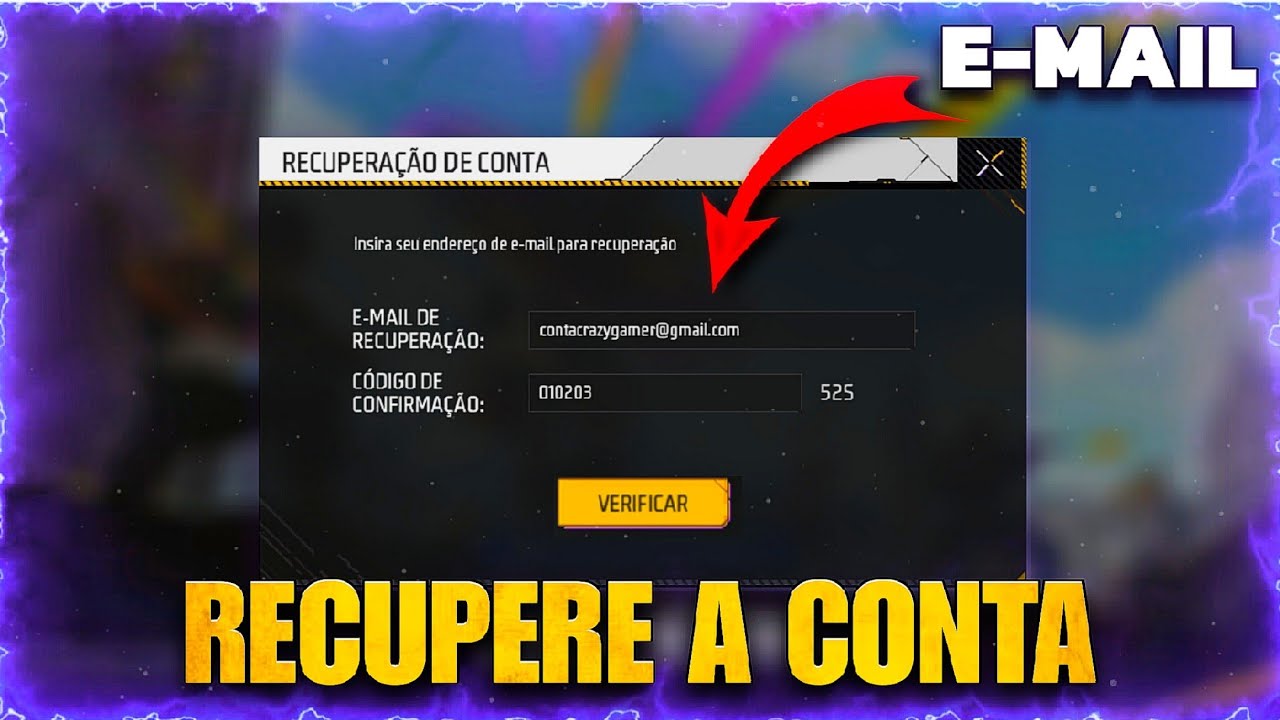 Como Recuperar Qualquer Conta no Free Fire Pelo E-mail - Recupere Sua Conta do Free Fire Agora