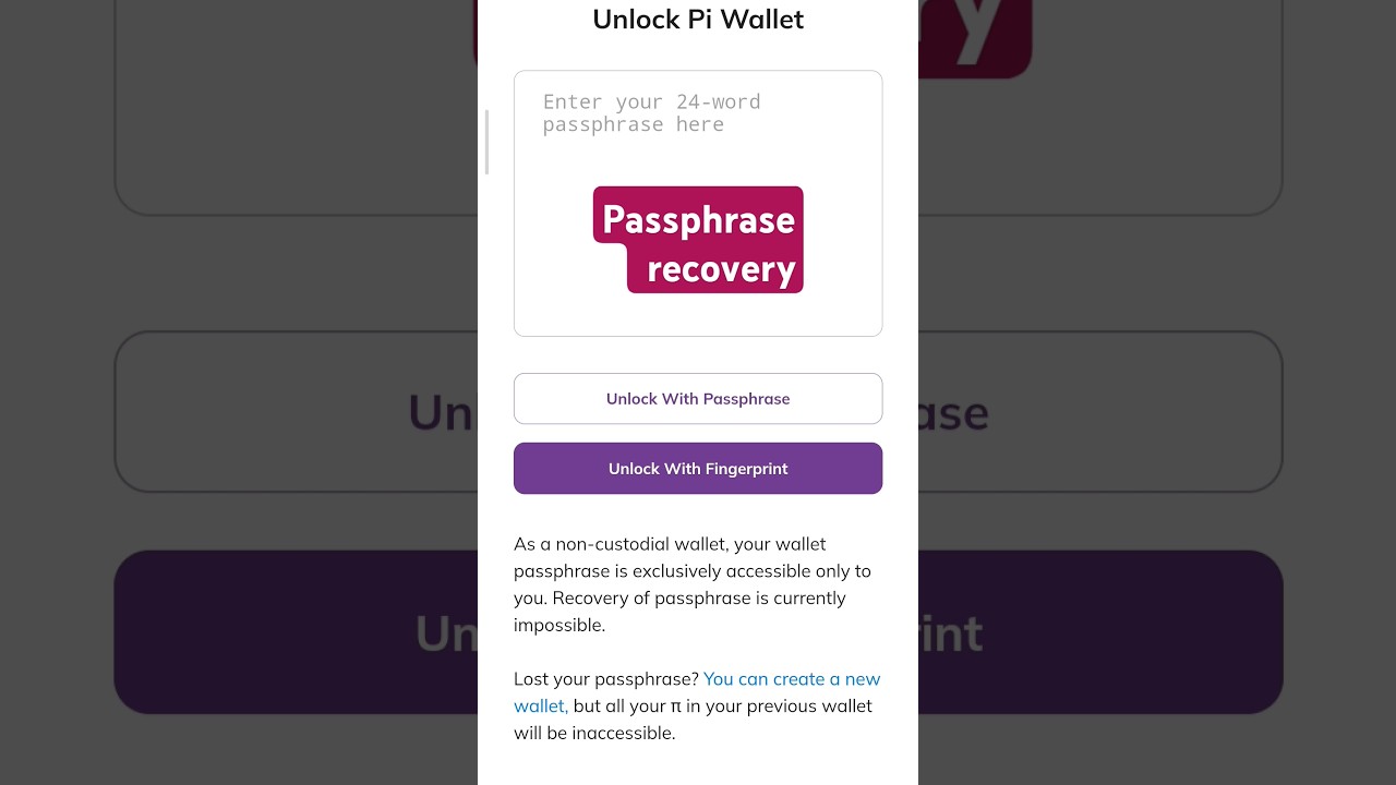 Pi Passphrase recovery #pi #key
