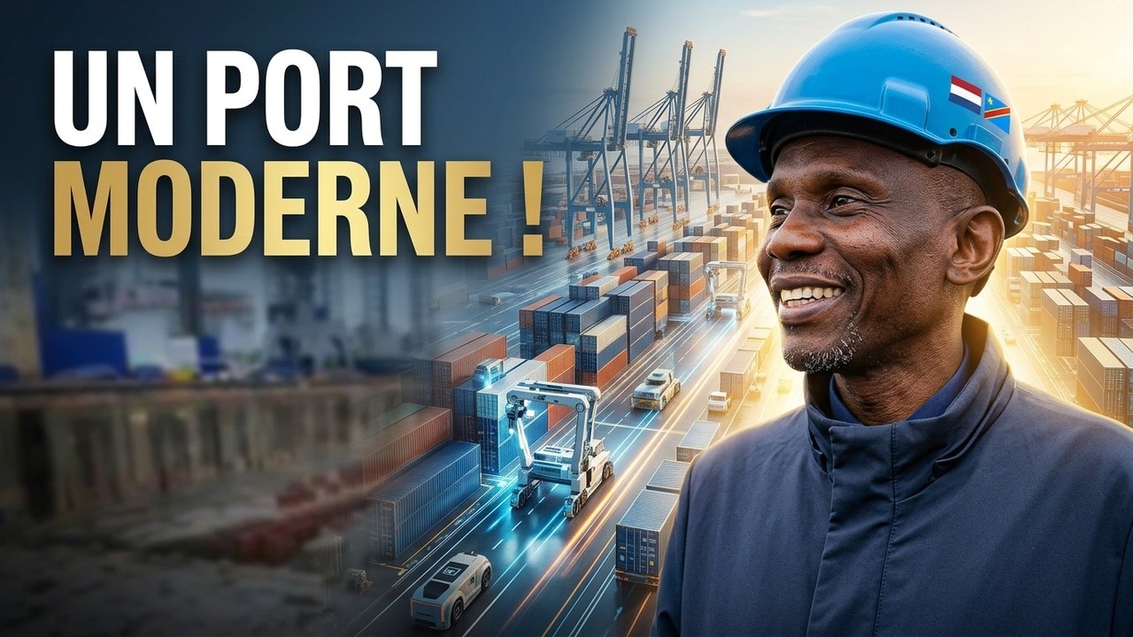 #Congo/Pays-bas 🇳🇱 : En visite de travail à Rotterdam , le ministre des ITP John Banza  entends