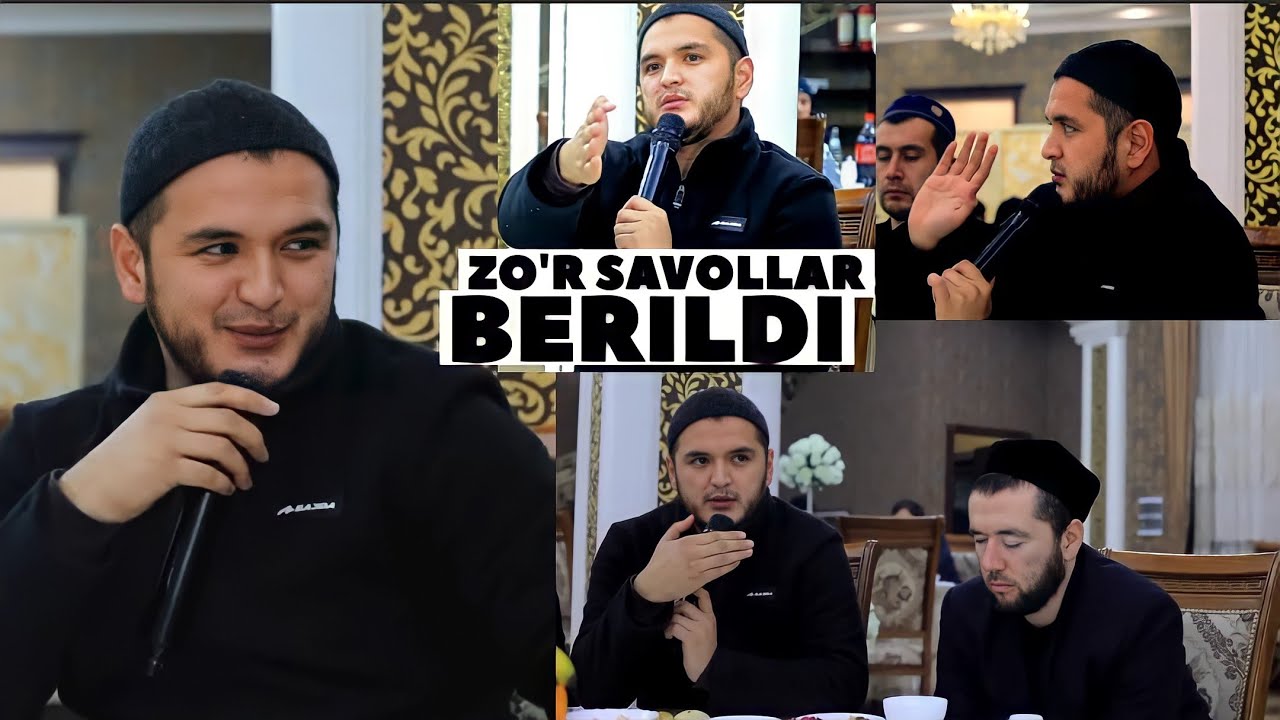 Domlani savollarga ko'mib tashlashdi | Sardor domla
