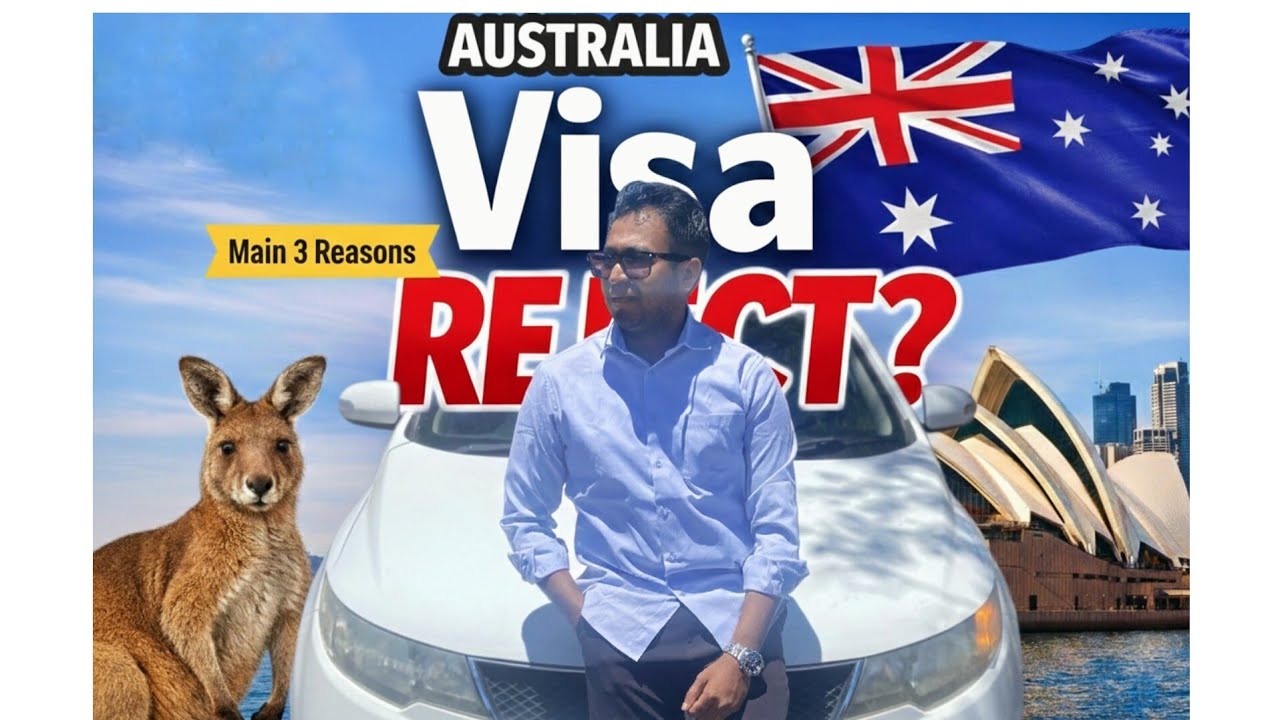 Australia Visa Reject | Main 3 Reasons #Australia #subclass500 