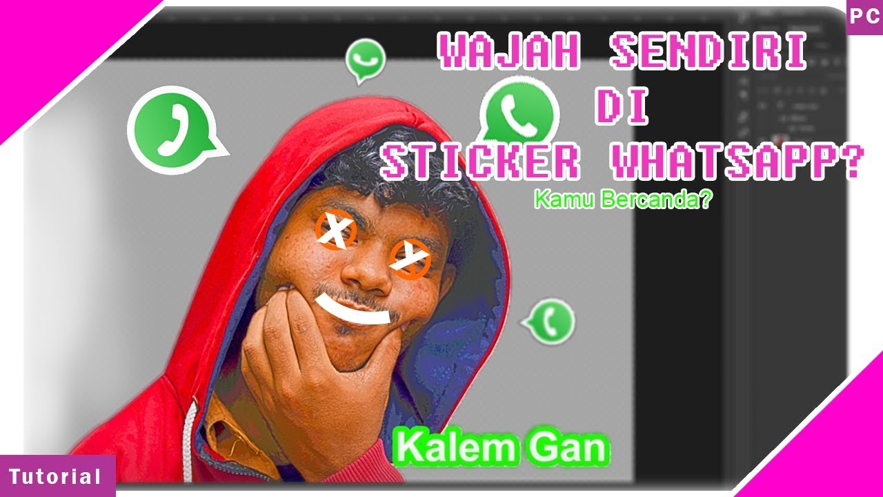 How to make your own sticker for Whatsapp [pc]