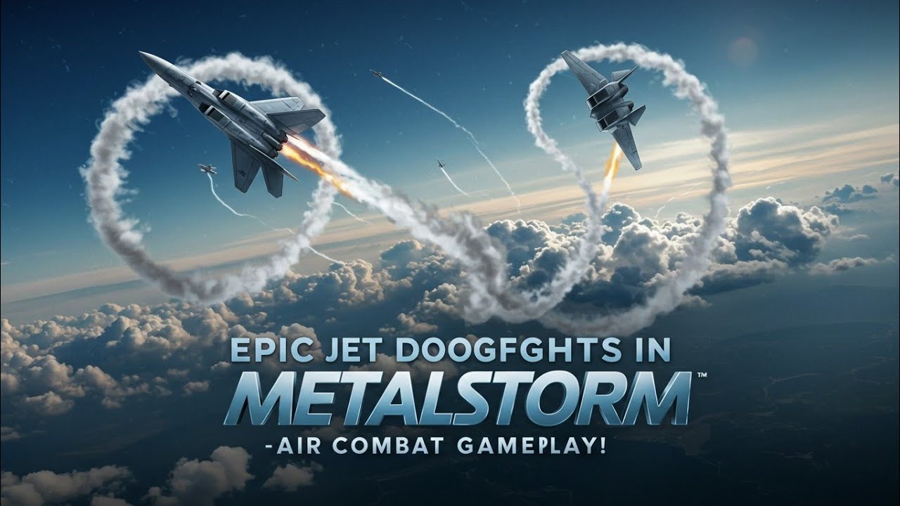Epic Jet Dogfights in MetalStorm &ndash; Air Combat Gameplay! ✈️🔥