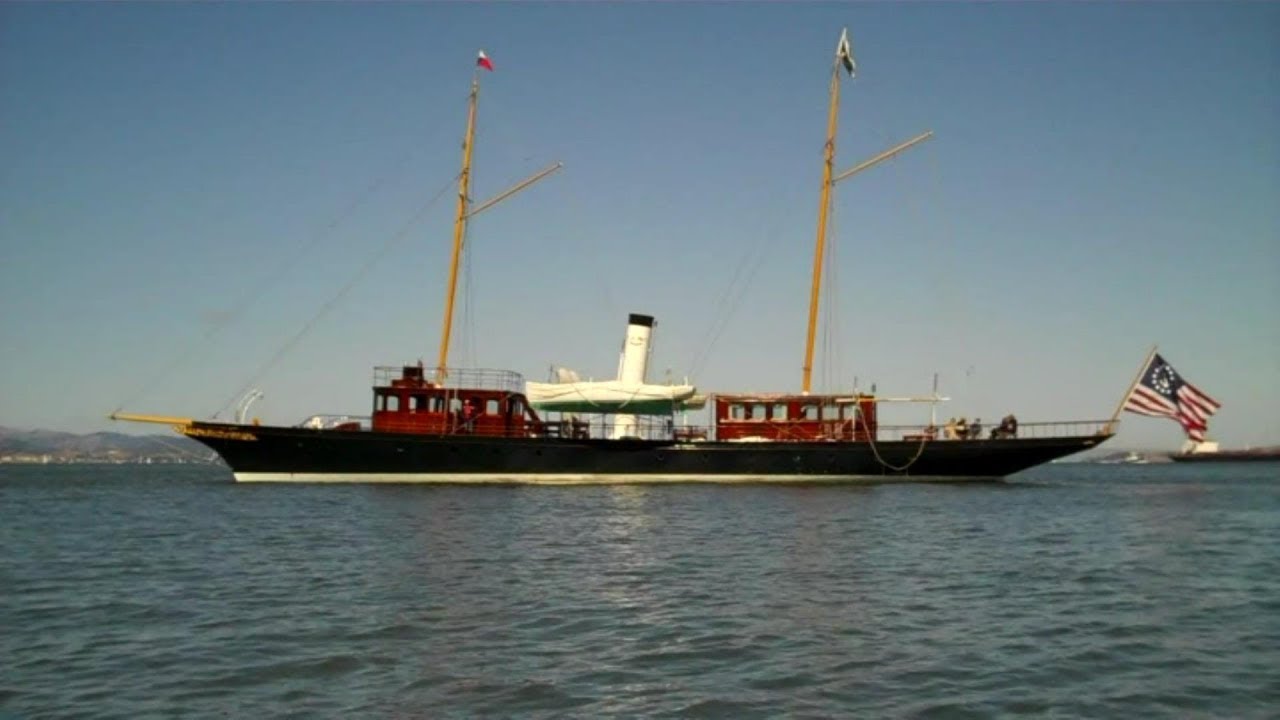 Steam Yacht Cangarda Voyage from San Francisco Bay to L.A.