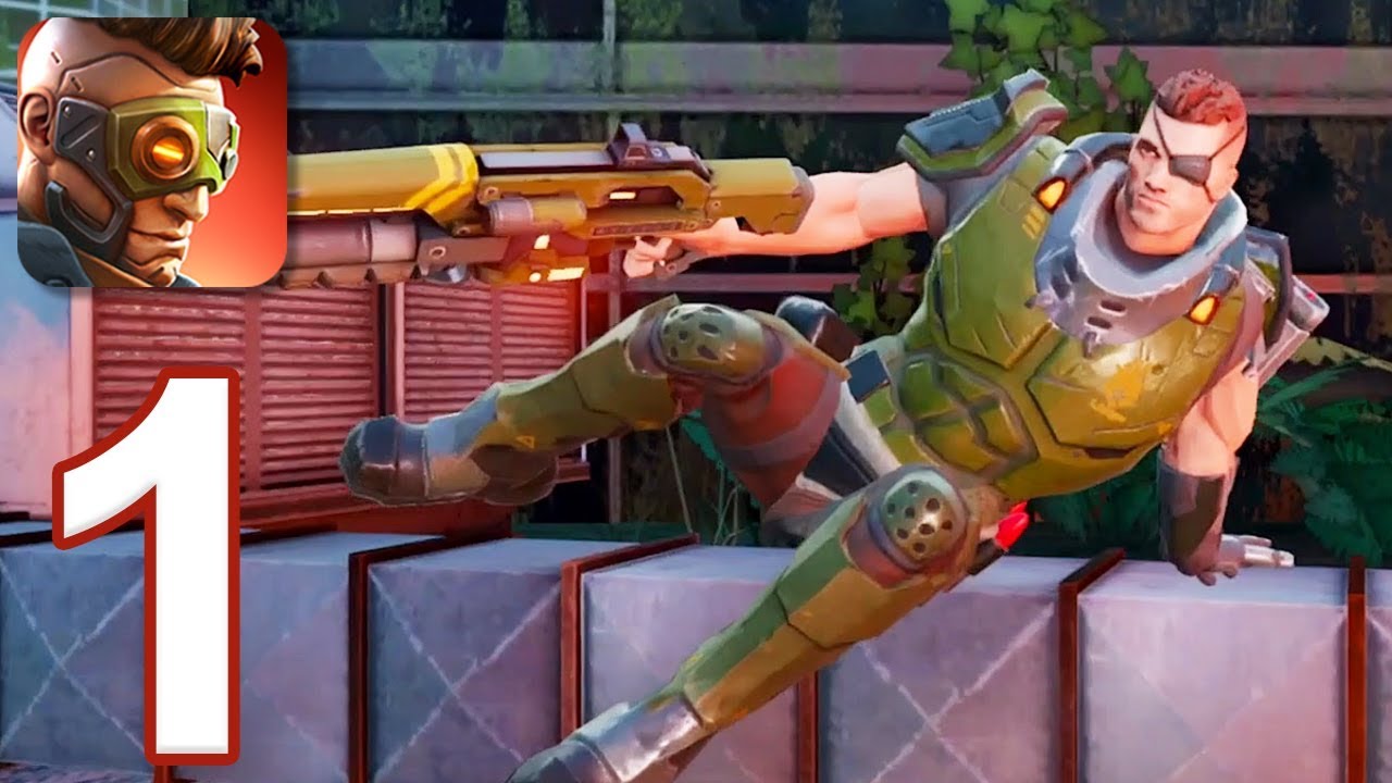 Hero Hunters - Gameplay Walkthrough Part 1 - District 1: The Square (iOS, Android)