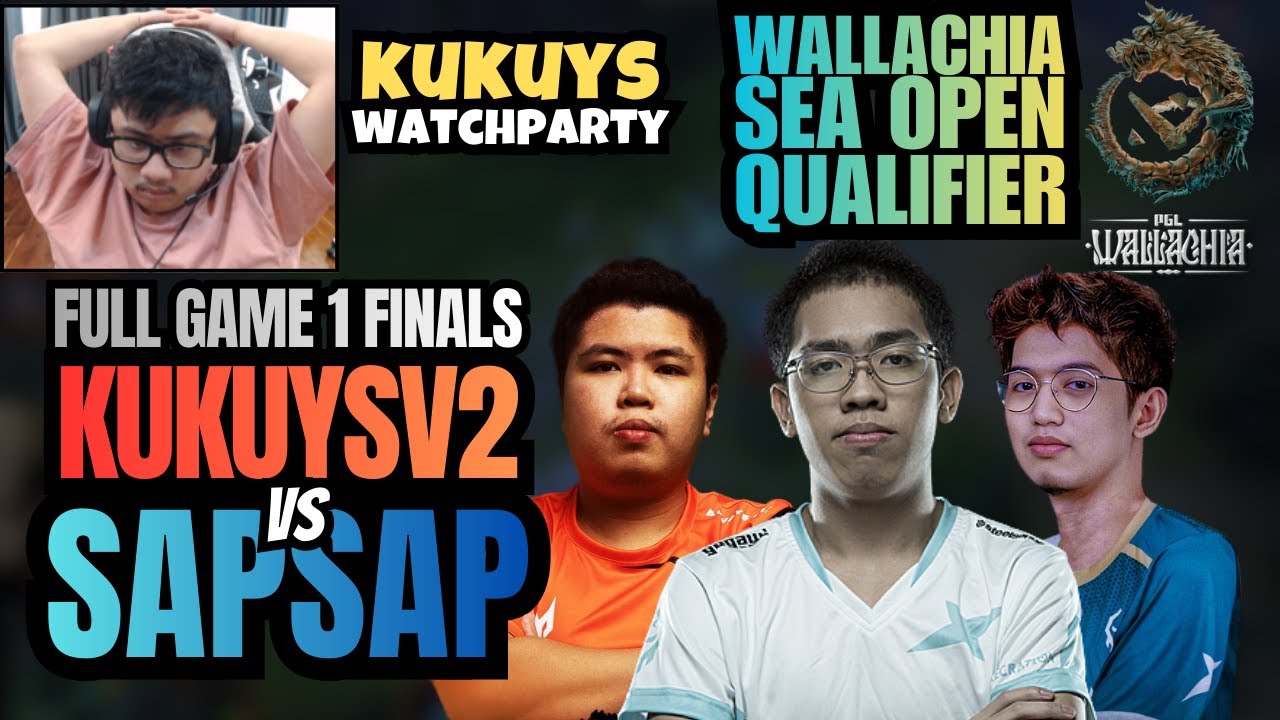 FULL GAME 1 | KUKUYS V.2 vs SAPSAP | KUKUYS WATCHPARTY | Wallachia Sea Open Qualifier