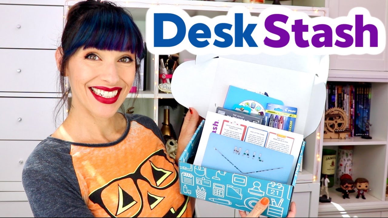 DESK STASH Unboxing, Fall Edition! | Office / Desk Supplies Quarterly Subscription Box