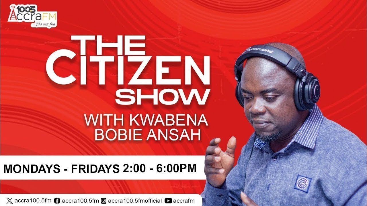 The Citizen Show New Year  || Kwabena Bobie Ansah || @citizentvghana