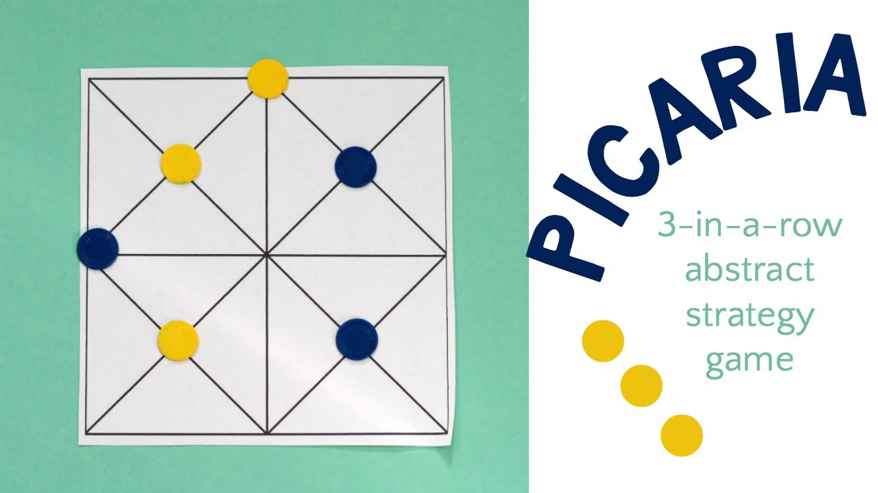 How to Play Picaria: abstract strategy game