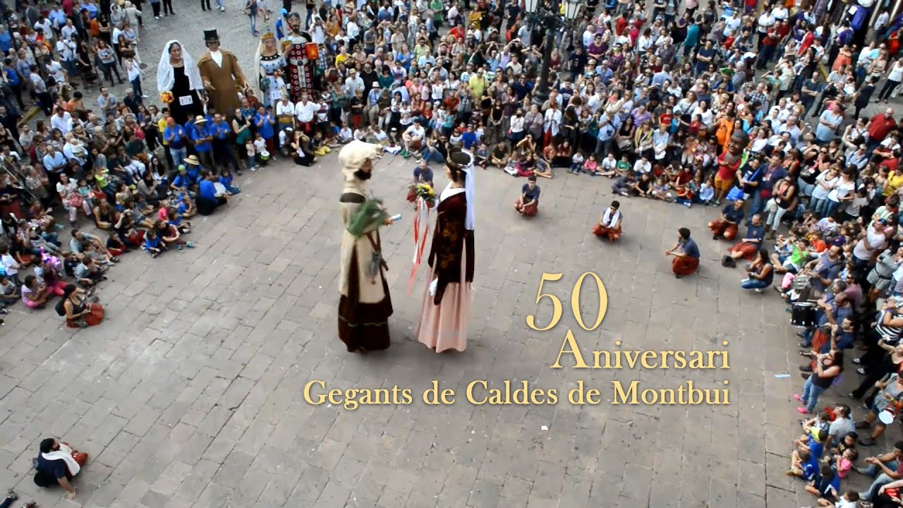 Festa Major de Caldes de Montbui 2014 Trobada Gegants
