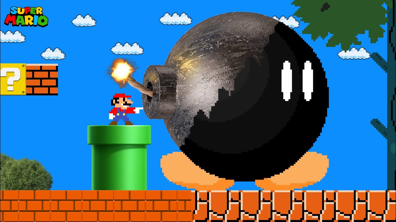When Mario Has REALISTIC Touch in Super Mario Bros.?