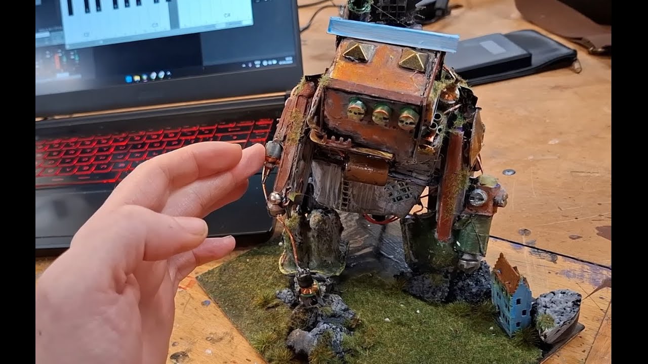 Building a Musical Midi Mech Model