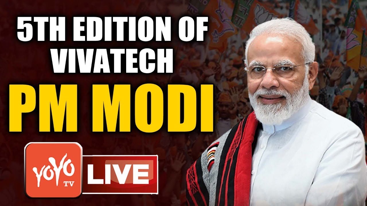 LIVE: PM Modi Delivers Keynote Address at The 5th Edition of VivaTech | PM Modi Live |YOYOTV Channel