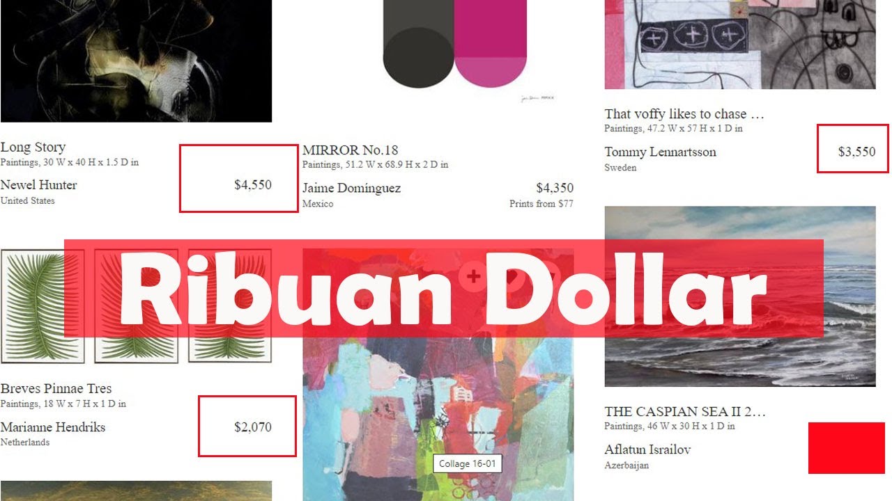 Cara Dapat Ribuan Dollar Dari Jualan Lukisan Di Saatchiart