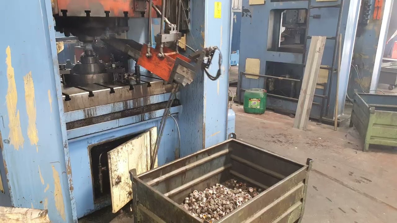 Sıcak D&ouml;vme Presleri-Otomatik Eksantrik Pres --HOT FORGİNG PRESS MACHİNE