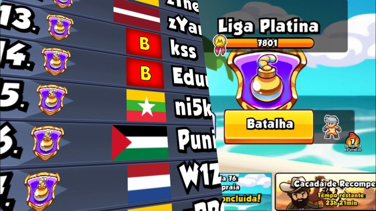 JOGANDO DUELO SEM CORTES, 7800 MEDALHAS | Bomber Friends