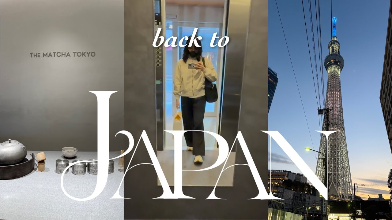First day solo in Japan, Loft Ginza, Stationeries, Matcha 🍵🇯🇵 | japan travel diaries