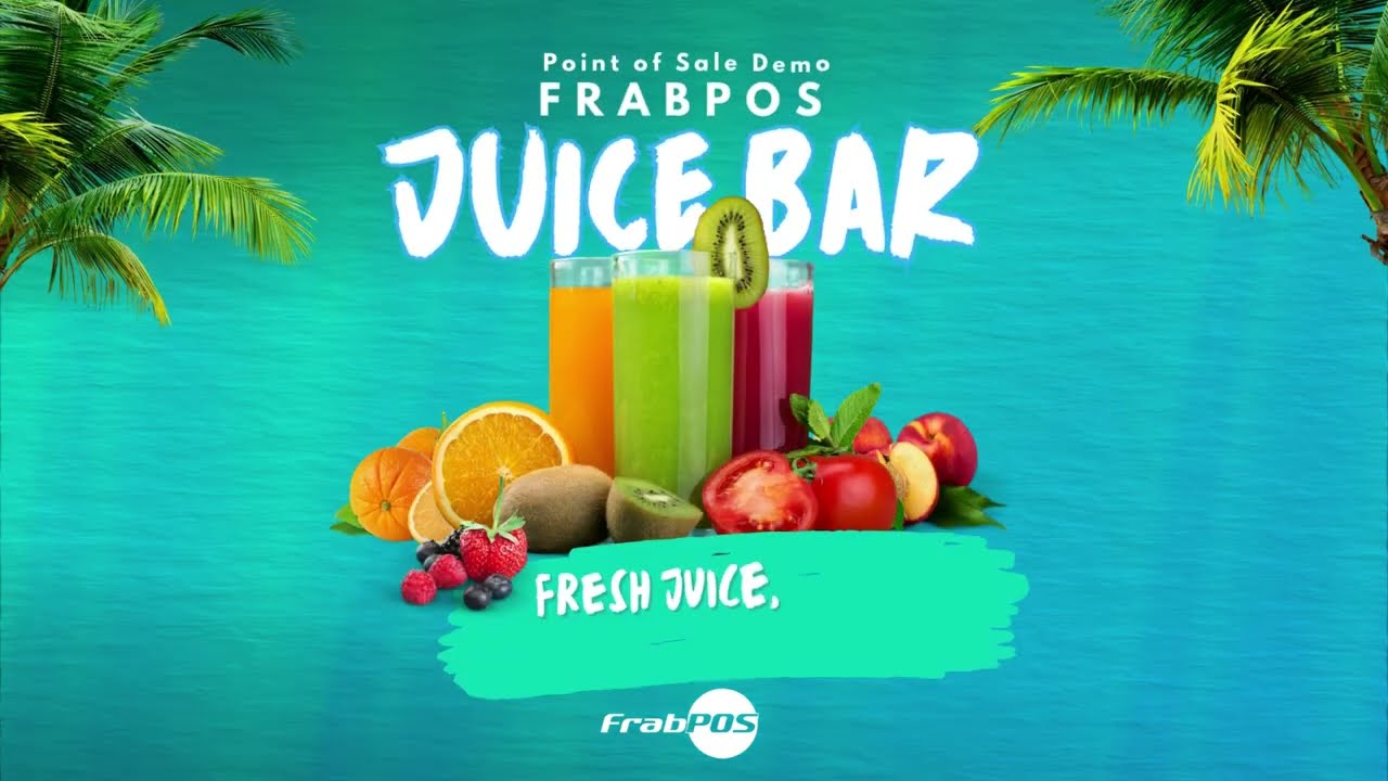 FrabPOS: The Easiest POS system we've built for Juice Bars!