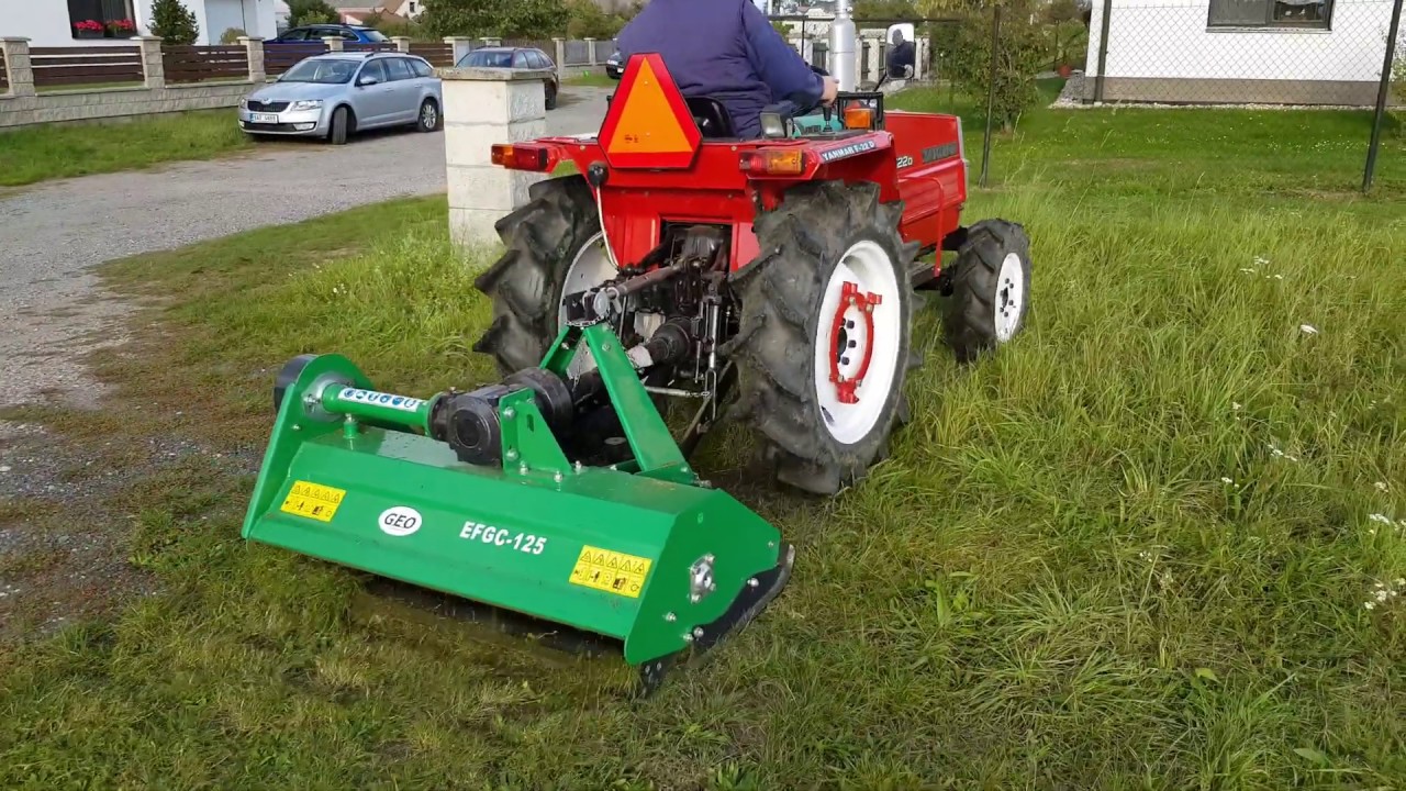 mulčování 2019 - sečení trávy