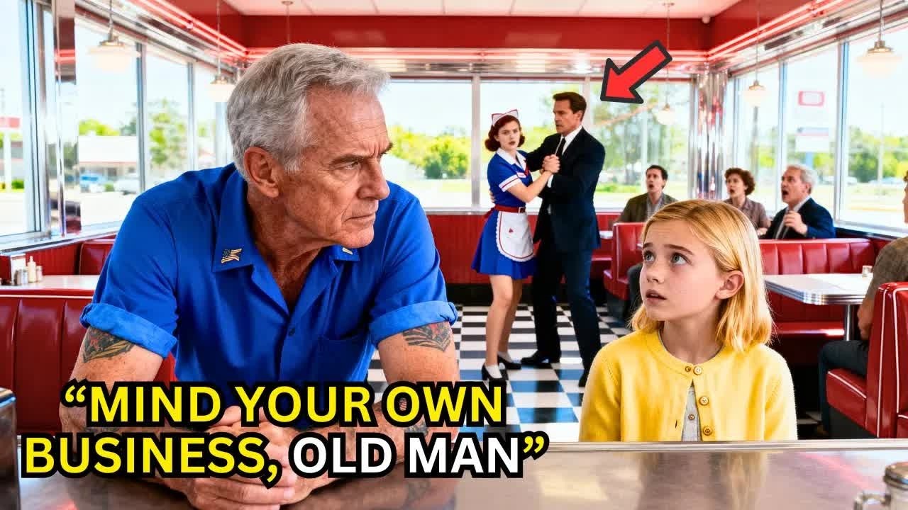 “Grandad, Please Help Her” — The Quiet Veteran Defended a Stranger, Then a Navy Admiral Showed U